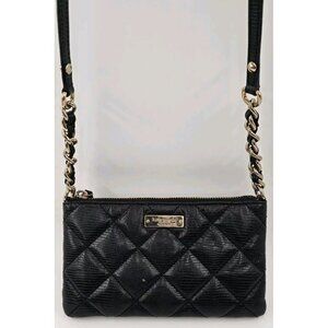 Kate Spade Quilted crossbody Black